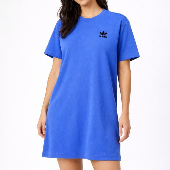 adidas Dresses & Skirts - Adidas blue dress XS - Like New!